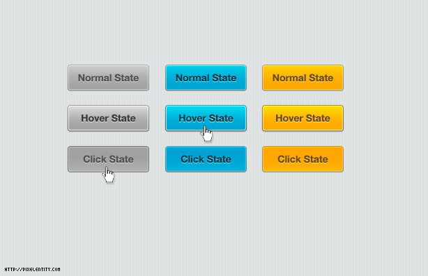 basic web button for designer