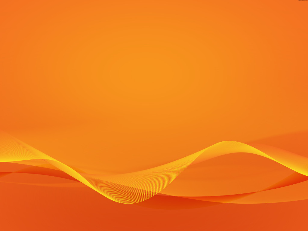 Beautiful orange wavy background