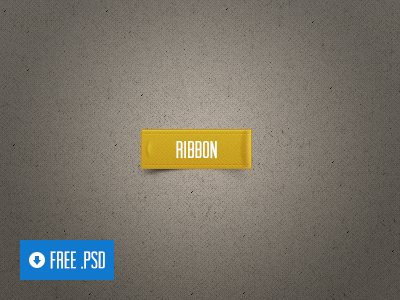 Simple Freebie Ribbon PSD