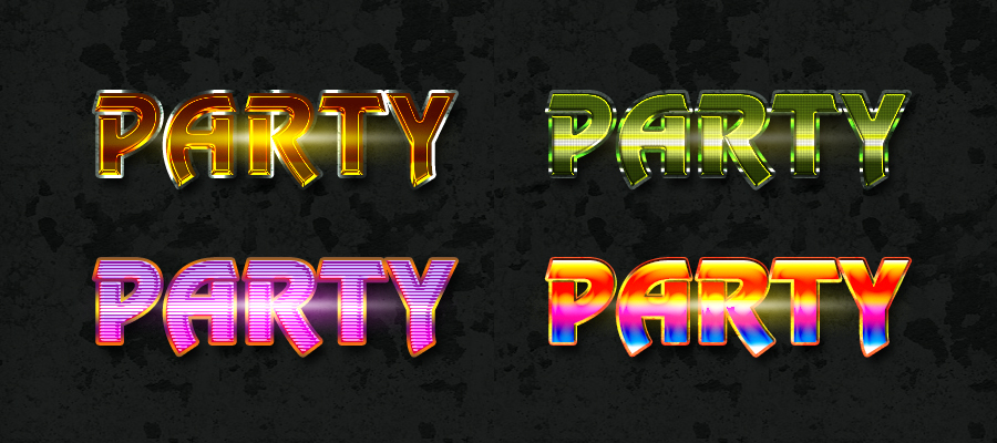 Simple WordArt Psd