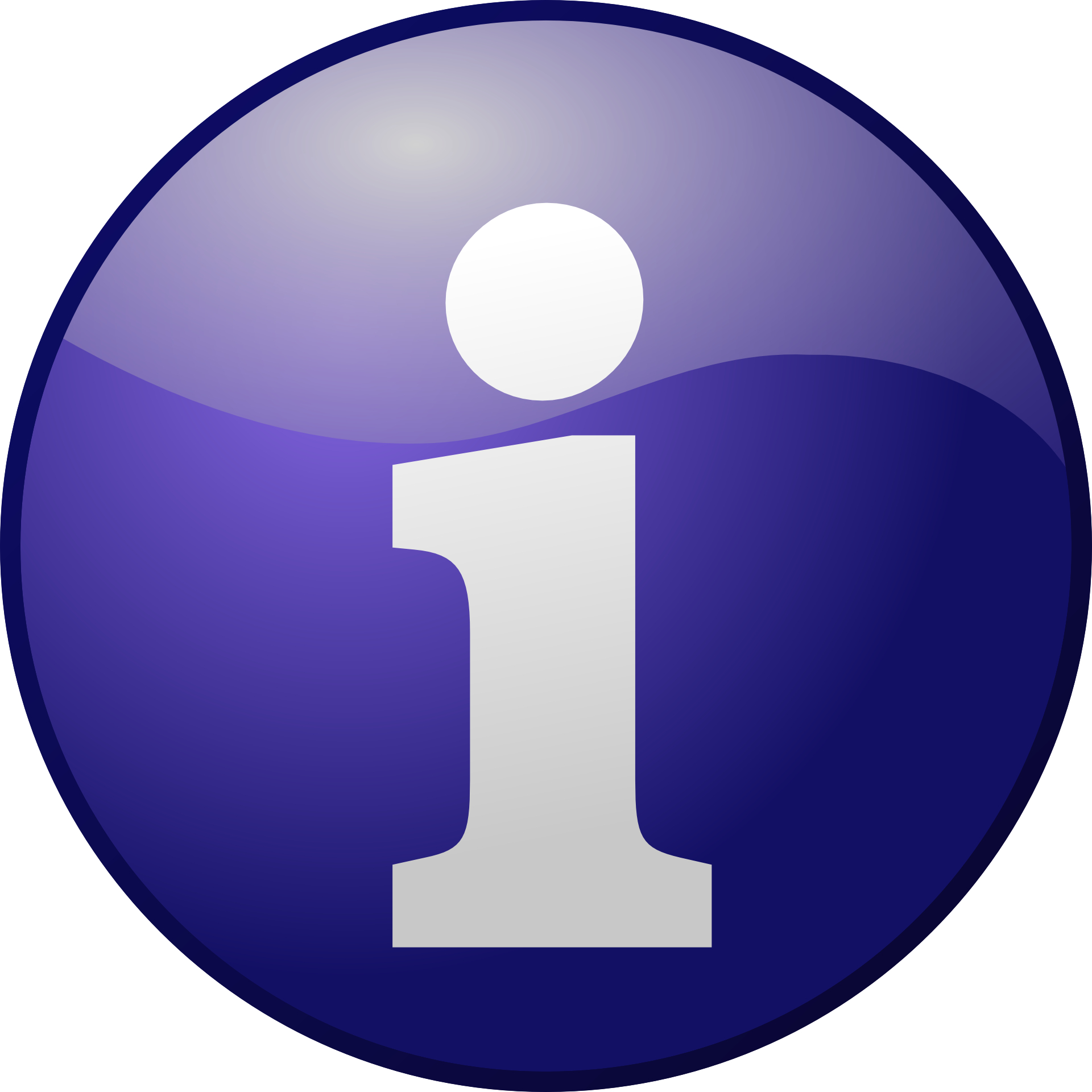 Blue round icon vector,computer