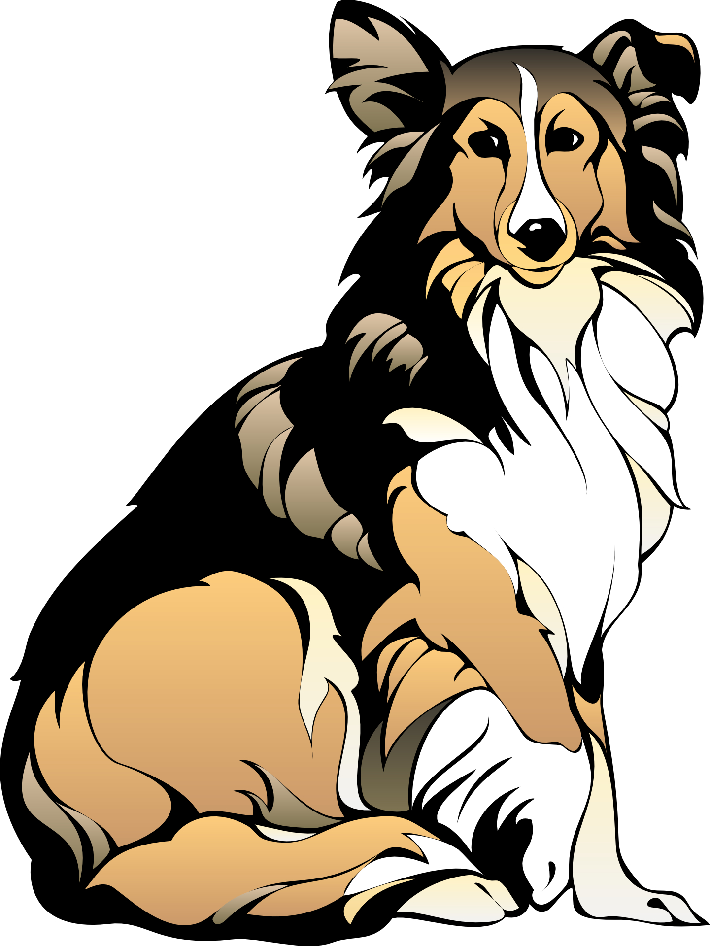Cartoon animal,Dog vector
