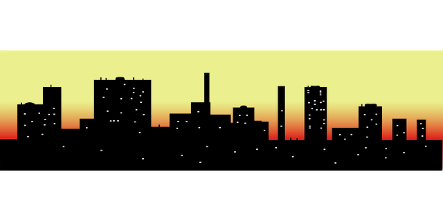 City Night Scenes vector