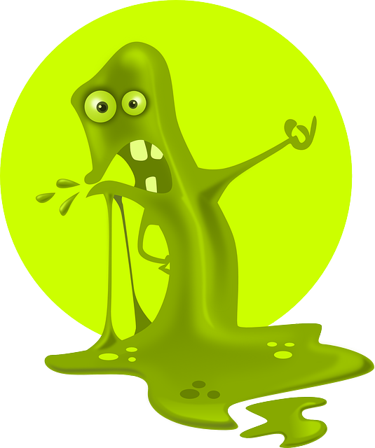 Green monster vector