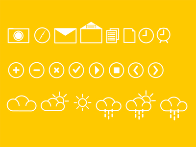 Icons Vector (Free AI)