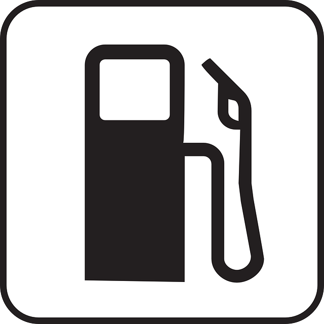 Petrol Station sign vector free