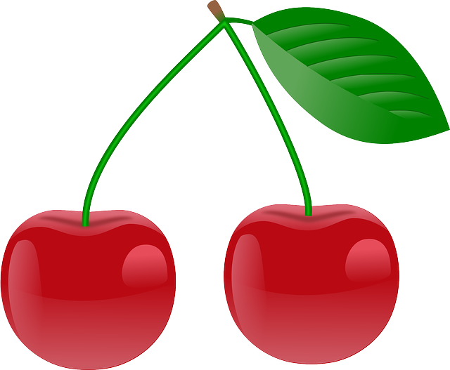 Red Cherries free vector