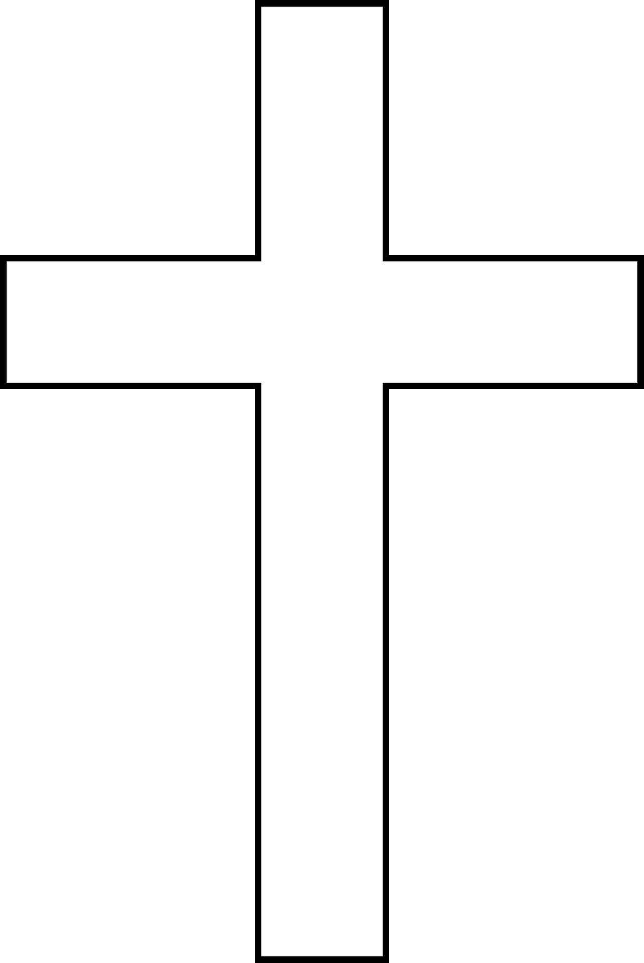 free clipart simple cross - photo #25
