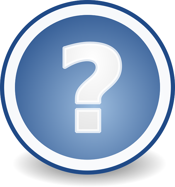 faq question mark vector