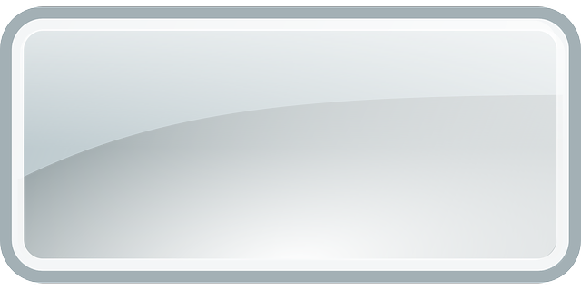 Glass glossy of ui shape element-rectangle interface