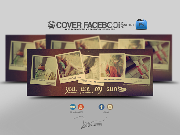 Free Facebook Timeline Cover PSD