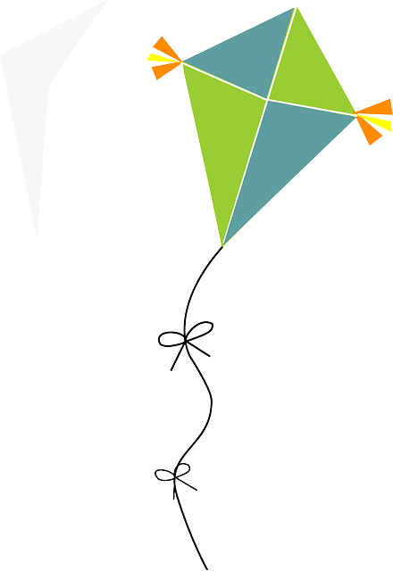 Simple kite vector