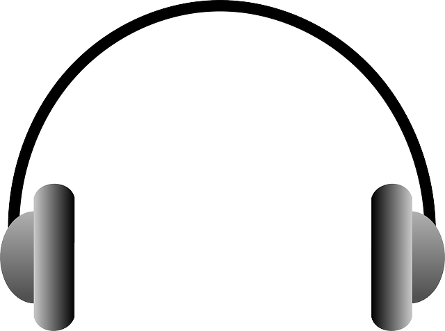 Music headsets vector