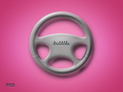 Free Icon-Steering Wheel PSD