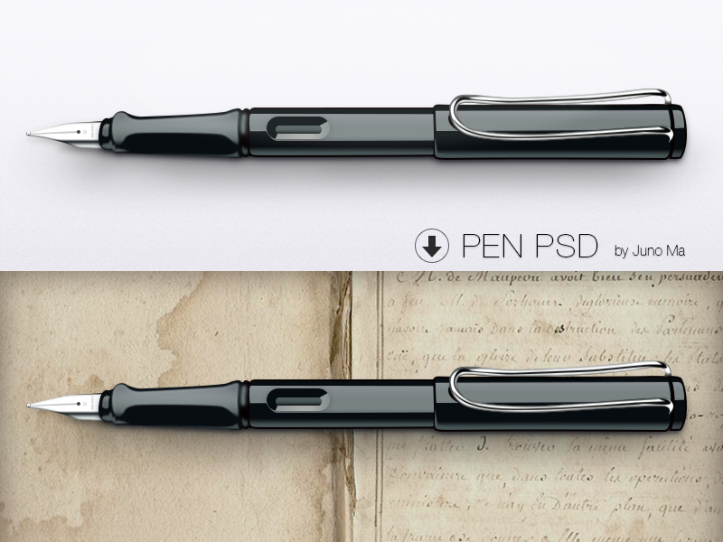 Free Pen PSD