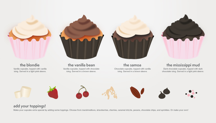 Free Cupcakes Vector Art