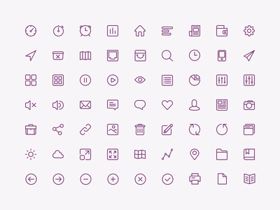 PSD-Icon Set For UI Design