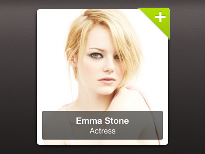 People Widget PSD