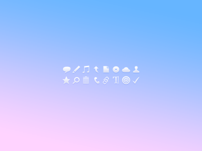 Tiny Icons PSD