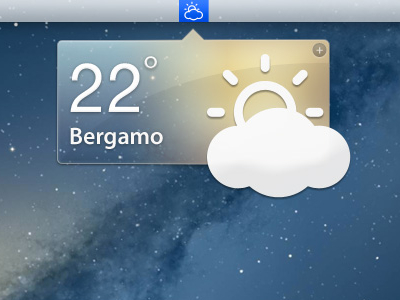 Weather Meteo Widget Photoshop