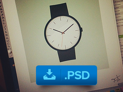 Wrist Watch PSD