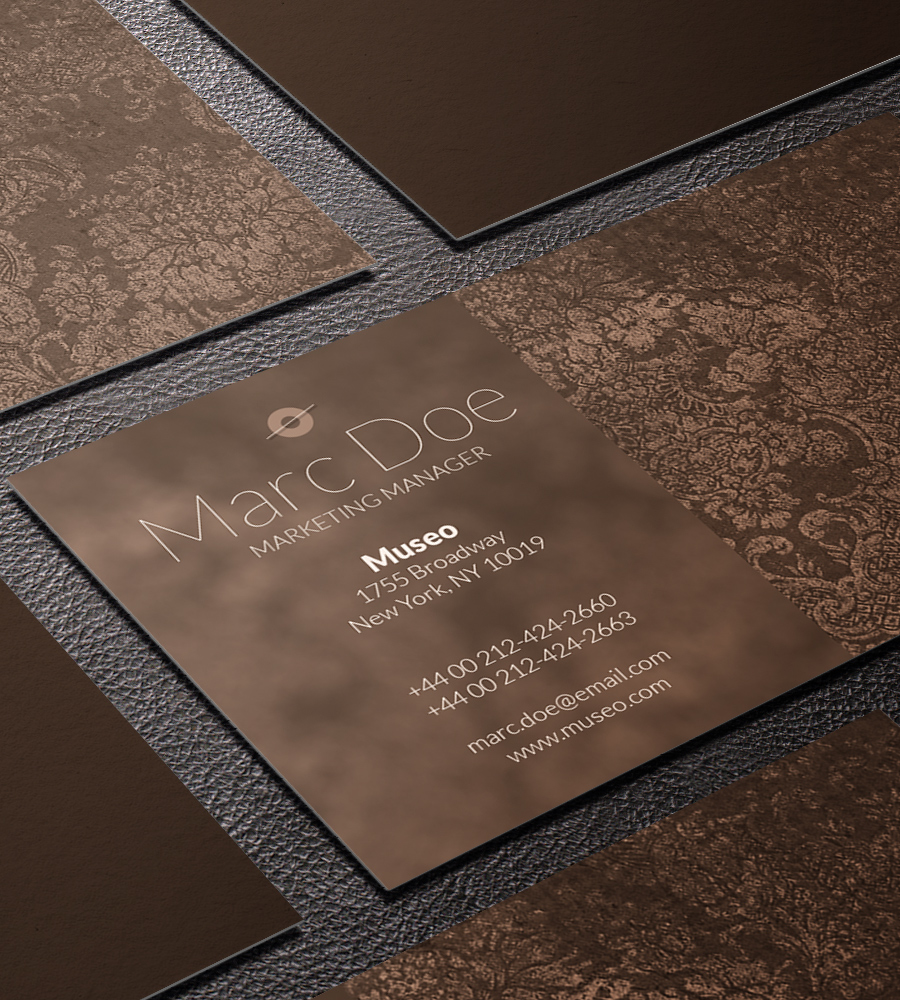 Free Business Card Template PSD For Print -7
