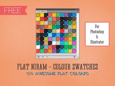 Color Swatches Library for Illustrator & Photoshop