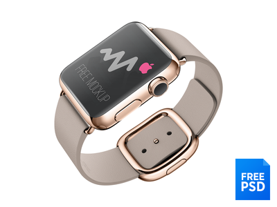 Apple Watch – Free Mockup PSD Download