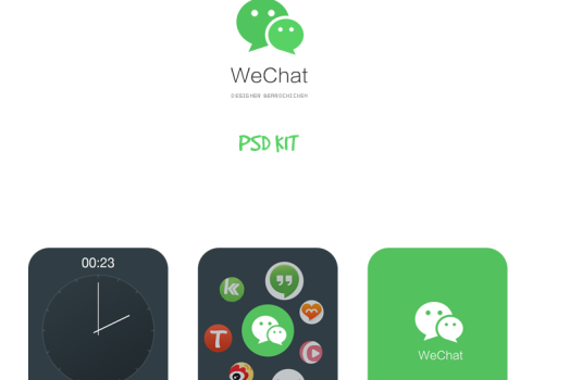 PSD-WeChat for Apple Watch