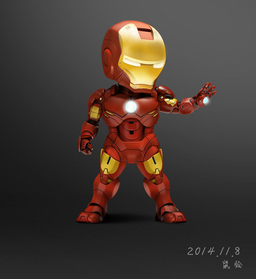 Iron Man PSD