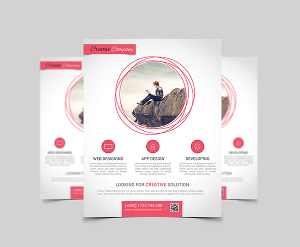 Modern Agency Flyer Poster ad Templates 1