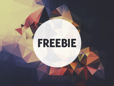 Free Polygonal Low Poly Background Texture Vol.16