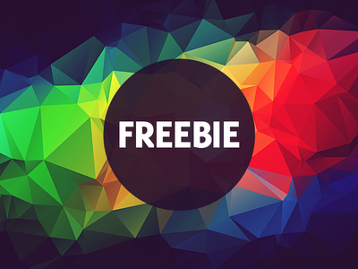 Free Polygonal Low Poly Background Texture Vol.8