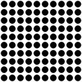 Black dot pattern design vector