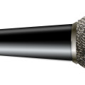 Black microphone vector