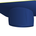 Blue hat-cartoon cap vector
