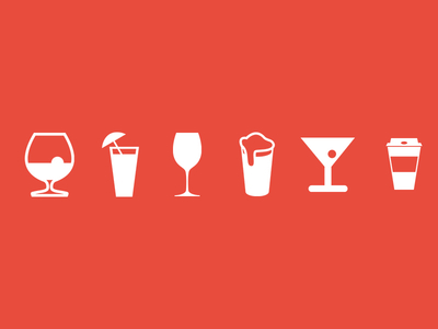 Free Drink & Cup icons PSD