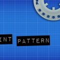 Free blueprint pattern background