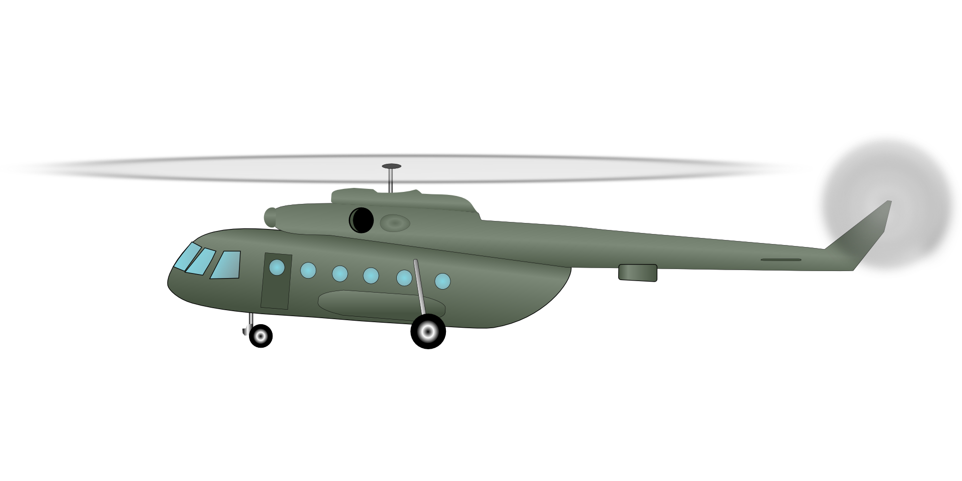 Military aircraft,helicopter,cartoon airplane vector