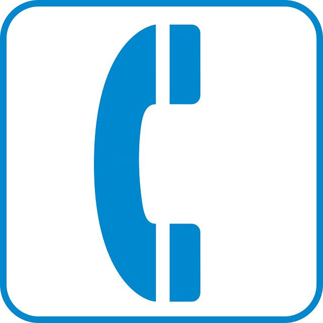 Phone sign free vector