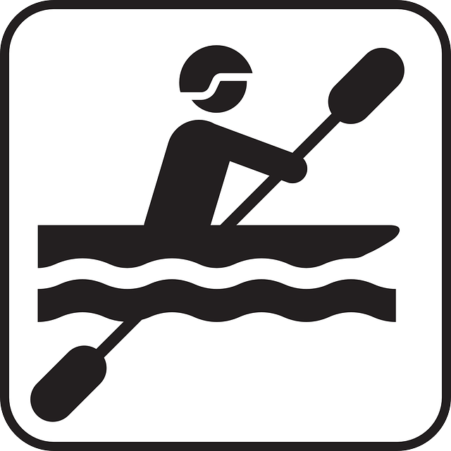 Row Boat Symbol free vector