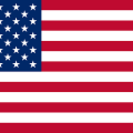 The USA flag symbols