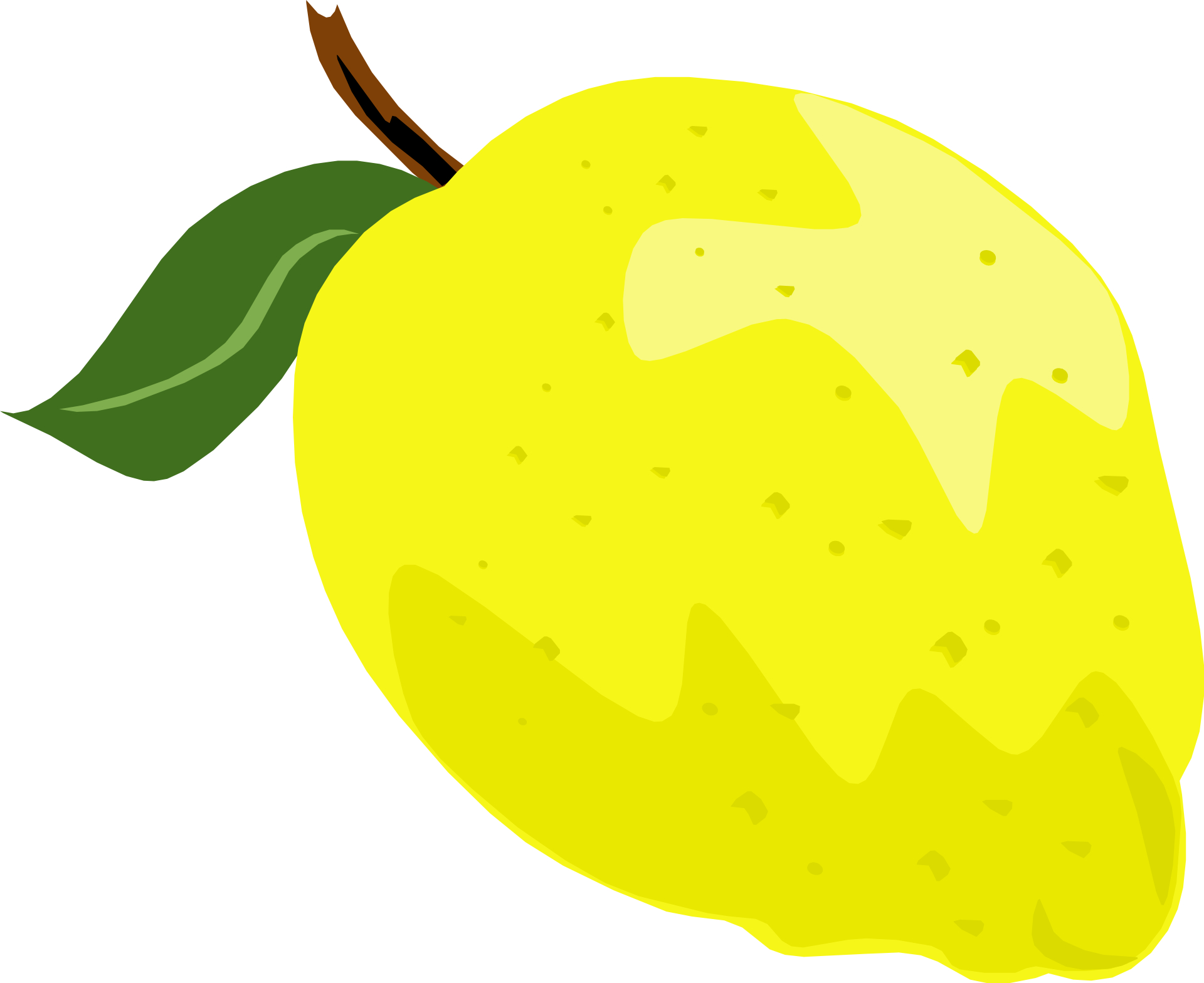 Yellow fruit,lemon,citrus vector