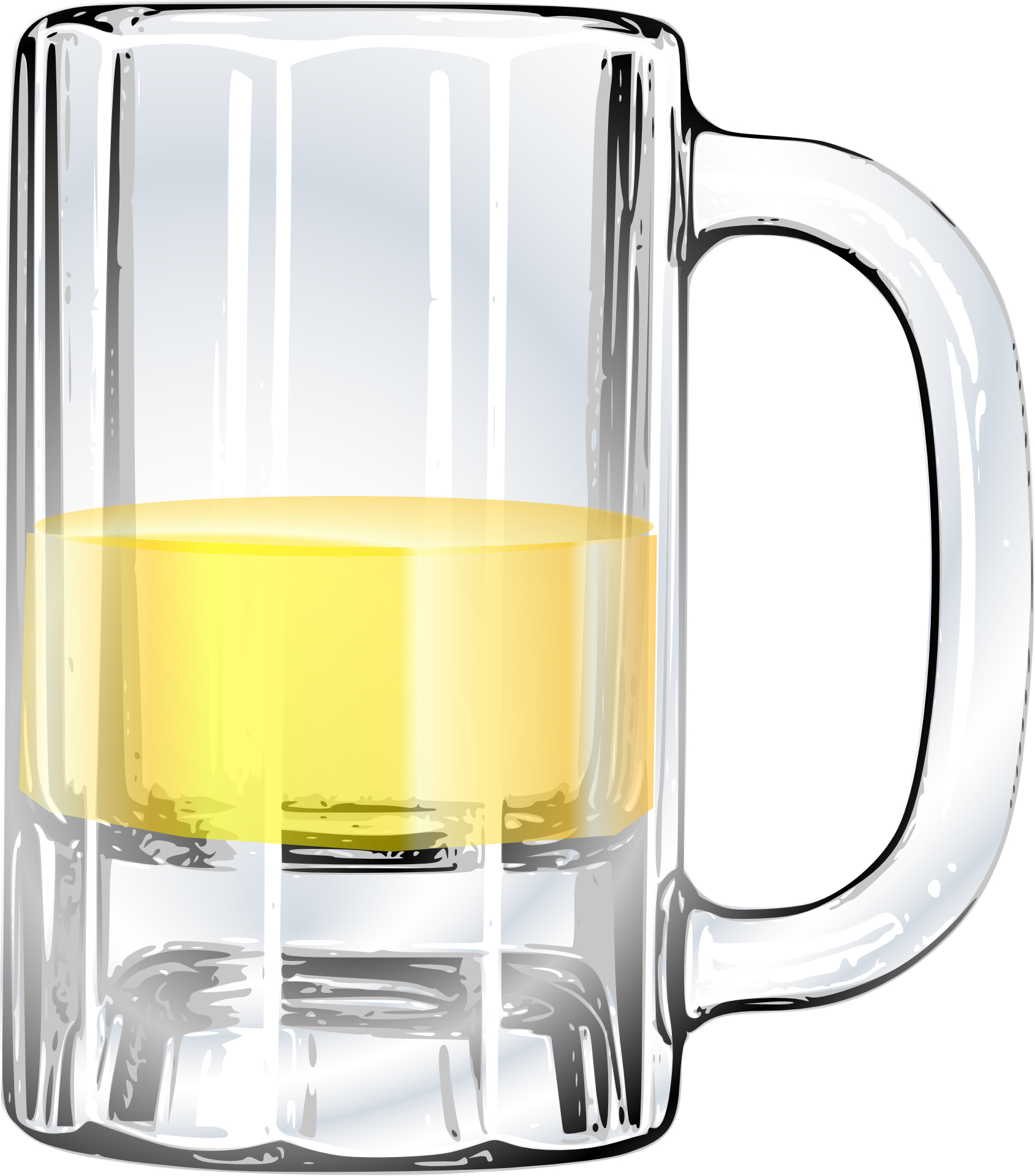 Beer glass,cup icon vector