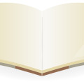 cartoon notebook,open book vector