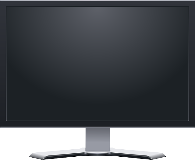 Computer monitor -plasma lcd screen free vector