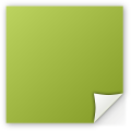 green-scribbling paper vector