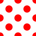 Red dot pattern vector
