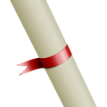 rolled paper free vector