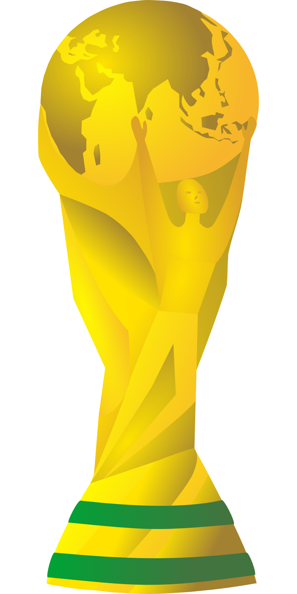 Trophy of the World Cup,football match trophy vector